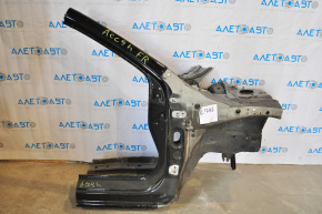 Front quarter right Honda Accord 13-15 black without side member, butts