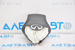 The driver's steering wheel airbag on the Infiniti QX50 19-20 exploded.