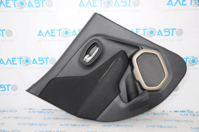 Door trim card rear left Jeep Renegade 15-22 black cloth, scratches