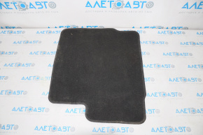 Carpet interior rear left 2 row Ford Explorer 11-15 cloth black