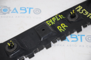 Rear bumper mount outer right Ford Explorer 11-15 pre-rest, broken guides