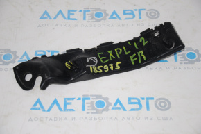 Front bumper mount right Ford Explorer 11-15 pre-rest, broken latches