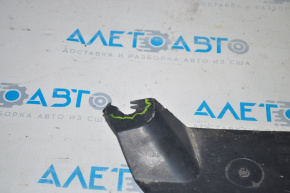 Front left fender liner Ford Explorer 11-15 pre-restoration torn fastening