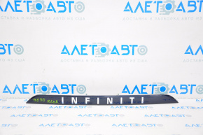 Lower trunk door molding for the Infiniti QX50 19-25