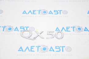 Emblem inscription QX50 trunk door Infiniti QX50 19-20
