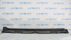 Left threshold Toyota Avalon 13-18 black, dented, scratches, tear of fastening
