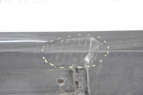 Left threshold Toyota Avalon 13-18 black, dented, scratches, tear of fastening