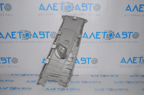 Left center pillar trim, upper belt, gray, Toyota Avalon 13-15