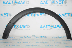 Front left wing arch trim Ford Explorer 11-15 pre-restoration, scuffing, broken guide, broken fastener