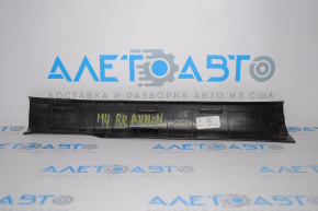 Rear right inner door sill plate for Toyota Avalon 13-18 black