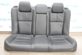 Rear row of seats 2nd row Toyota Avalon 13-15 leather black, dented