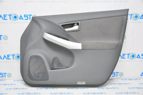 Toyota Prius 30 10-11 front right door trim panel, dark gray fabric
