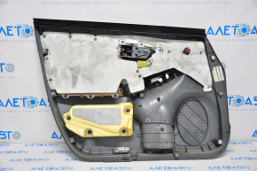 Toyota Prius 30 10-11 front right door trim panel, dark gray fabric