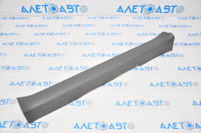 Front right threshold trim Toyota Prius 30 10-11 dark gray, worn, broken guide