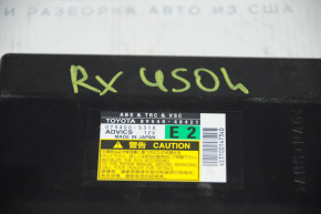 ABS & TRC & VSC Lexus RX350 10-10