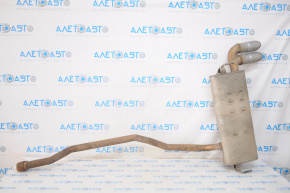 Muffler rear part with barrel Jeep Compass 17-22 2.4 awd type 1