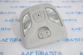 Front light lamp Jeep Compass 17-21 for panoramic, gray