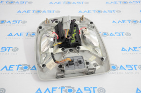 Front light lamp Jeep Compass 17-21 for panoramic, gray