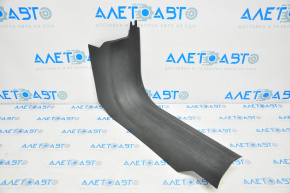 Door sill trim front right Jeep Compass 17-24 black, worn