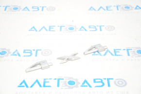 Emblem inscription 4x4 tailgate Jeep Compass 17-24 chrome