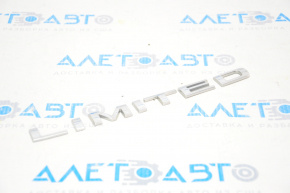 Emblem inscription LIMITED tailgate Jeep Compass 17-24 chrome