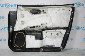 Door trim card front left Nissan Pathfinder 13-16 black cloth, scratch