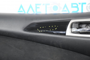 Door trim card front left Nissan Pathfinder 13-16 black cloth, scratch