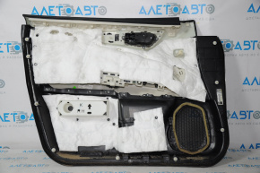 Door trim card front right Nissan Pathfinder 13-16 black cloth, butt
