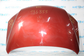 Hood bare Nissan Pathfinder 13-16 prerest red NAH, painted, pokes