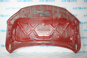 Hood bare Nissan Pathfinder 13-16 prerest red NAH, painted, pokes
