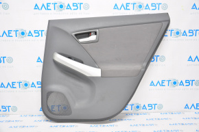 Door trim card rear right Toyota Prius 30 10-11 cloth dark gray
