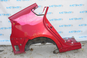 Quarter wing rear right Toyota Prius 30 10-12 red, in film