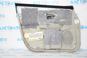 Front right door trim panel for Toyota Prius V 12-17, beige leather