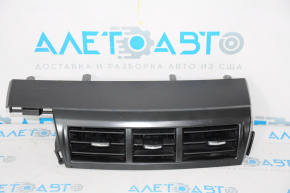 Air duct deflector central Toyota Prius V 12-17 black