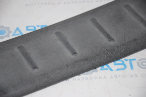 Rear bumper trim Toyota Prius V 12-17 structure, worn