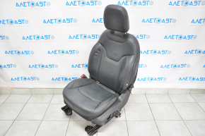 Driver's seat Jeep Compass 17-18 without airbag, electric, leather black