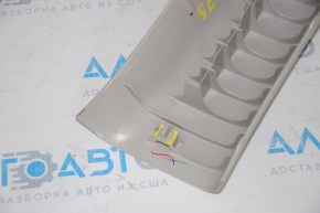 Front pillar trim right Nissan Pathfinder 13-20 gray, broken latch