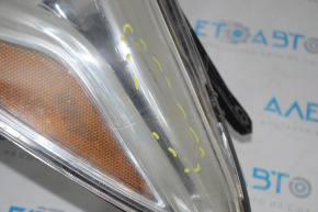 Headlight front left Nissan Pathfinder 13-16 prerest, Taiwan, scratches