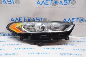 Headlight front right bare Ford Fusion mk5 13-16 broken fastener broken housing