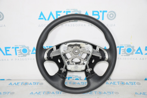 Naked steering wheel Nissan Pathfinder 13-16 rubber, black