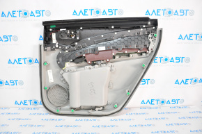 Door trim card rear left Acura MDX 14-16 gray