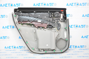 Door trim card rear right Acura MDX 14-16 gray