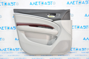 Door trim card front left Acura MDX 14-16 gray