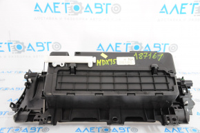 Glove box, glove compartment Acura MDX 14-20 grey, poked, worn