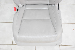 Driver's seat Acura MDX 14-15 without airbag, electric, leather gray