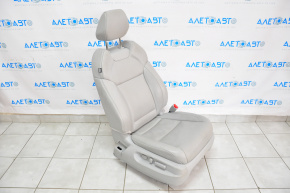 Acura MDX 14-15 passenger seat without airbag, electric, leather gray