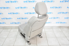 Acura MDX 14-15 passenger seat without airbag, electric, leather gray