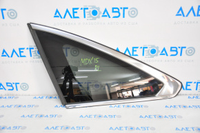 Window blind glass rear left Acura MDX 14-20