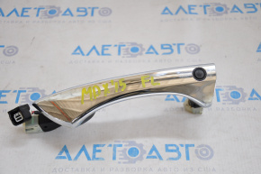 Door handle outer front left Acura MDX 14-20 keyless chrome