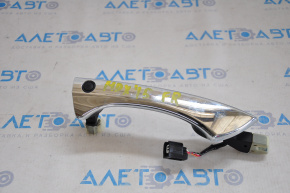 Door handle outer front right Acura MDX 14-20 keyless chrome